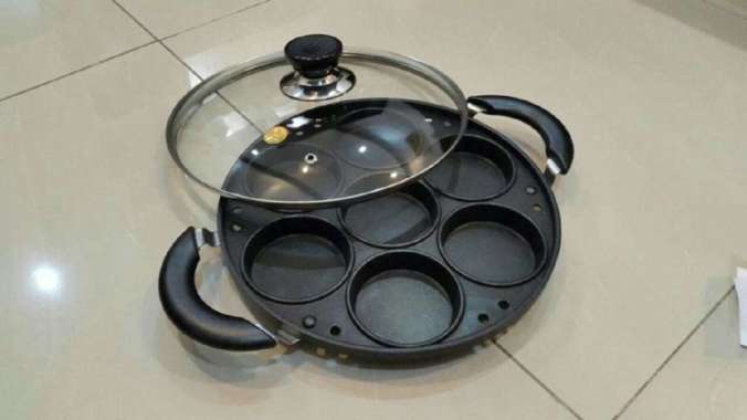 Alat Cetakan Kue Martabak Mini/ pan martabak snack maker [7 Lubang]