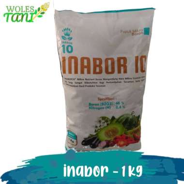 Inabor 1 Kg Pupuk Borate Mahkota Pupuk Boron 45%