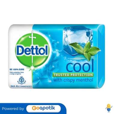 Promo Harga Dettol Bar Soap Cool 100 gr - Blibli