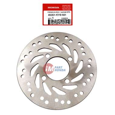 AHM 45351-KVB-931 Piringan Rem Cakram Depan Beat Scoopy Vario 110 Vario 125 150 lama SILVER