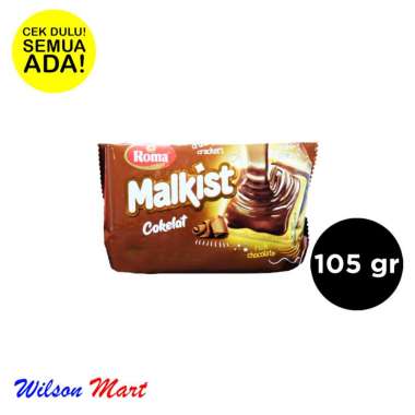 Promo Harga Roma Malkist Cokelat 105 gr - Blibli