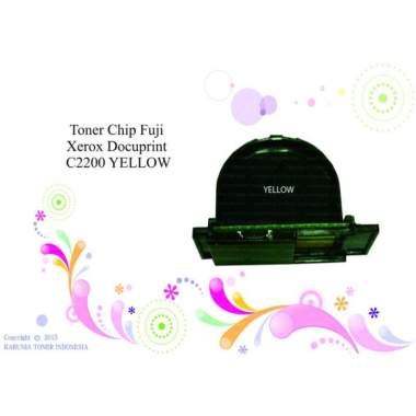 CHIP FUJI XEROX DOCUPRINT C2200 YELLOW Murah Kuning