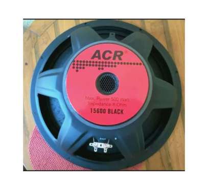 speaker acr 15 inch 15600 black 500 watt 8 ohm original hitam