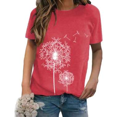 dandelion print shirt