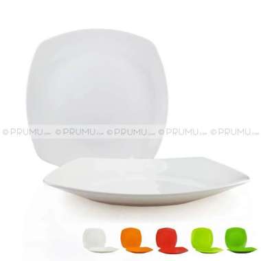 Piring Melamin Ceper Kotak ±10.5 - Piring Saji Kotak - Piring Melamin - Piring Ceper Kotak - M 53105