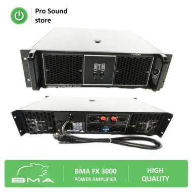 Power Amplifier BMA FX-3000 Abu abu
