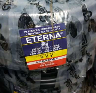 Kabel ETERNA NYY 4x2.5 @50 Meter