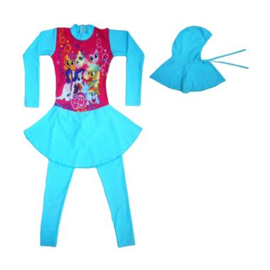 Nice Motif Pony Baju Renang Anak Muslim - Tosca