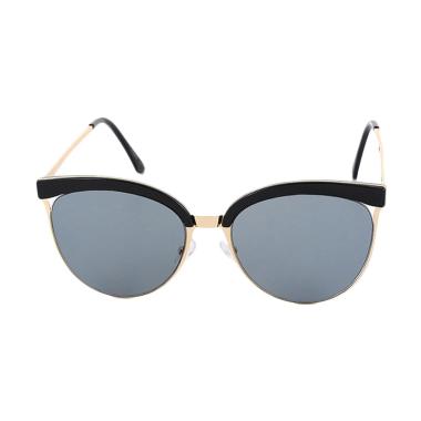 CANNICE Cat Eye Shape Frame Kacamata Wanita - Black
