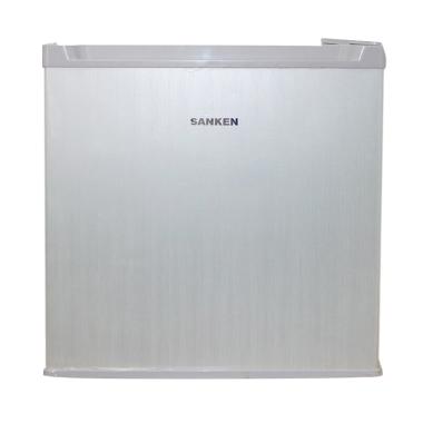 Sanken SN118DN Kulkas Mini Portabel - Silver Silver