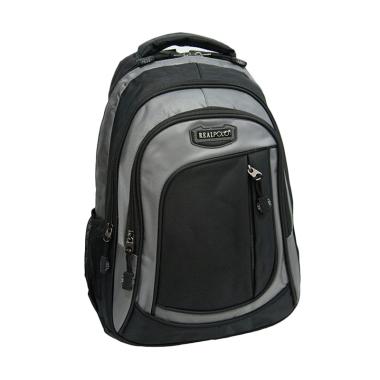 Real Polo Ransel Kasual 6287 Tas Pria - Hitam