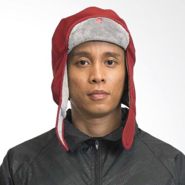 ZcoLand Berlin Masker Kupluk - Red Maroon