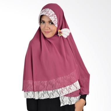 Atteena Hijab Khimar Isabel - Dusty Pink