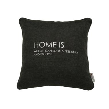 Malibu Decorative Tulisan Unik Bantal Sofa