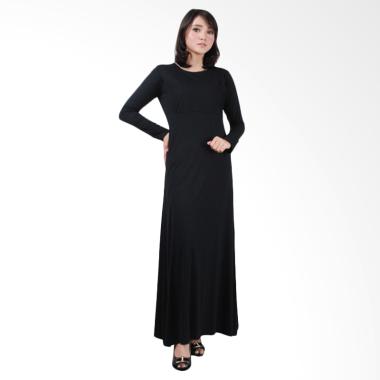 Mamalooks Gamis Manset Menyusi - Hitam