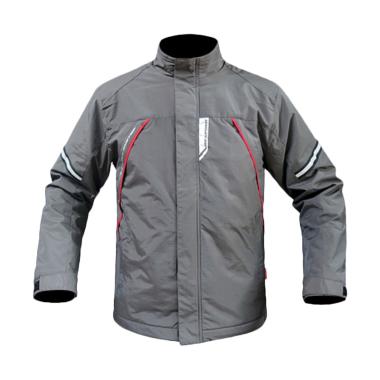 Respiro Tetha R1 Jaket Motor Pria - Grey
