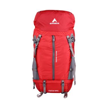 Eiger Eliptic Lunaris Tas Ransel - Red Grey [55 L]