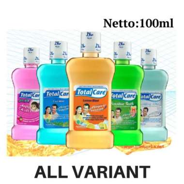 Total Care MouthWash 100ml Varian Lemon Herbs