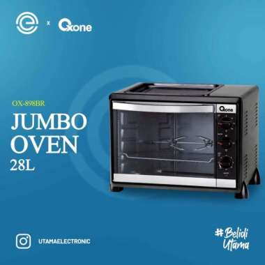 OXONE Oven Jumbo 28 Liter OX-898BR HITAM