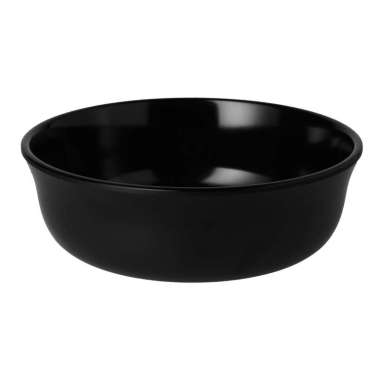 Mangkok Melamine ala Korea 6507 Hoover Melamine Hitam