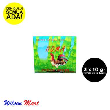TUSUK GIGI HOMA TOOTH PICKS ISI 3 X 10 GRAM
