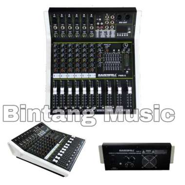 Power mixer hardwell PMR 6 original Hardwell Pmr 6 Hitam