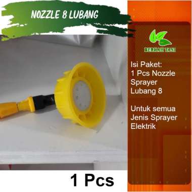 Nozzle Sprayer Lubang 8 Pasti Ngabut Kuning