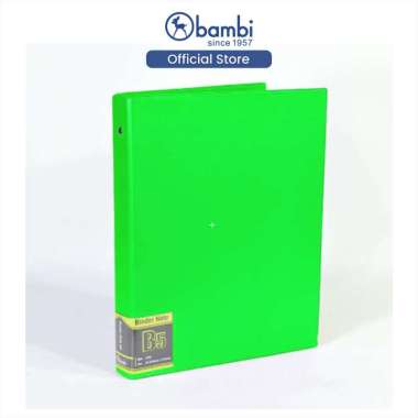 Binder Note B5 Fluoro Green