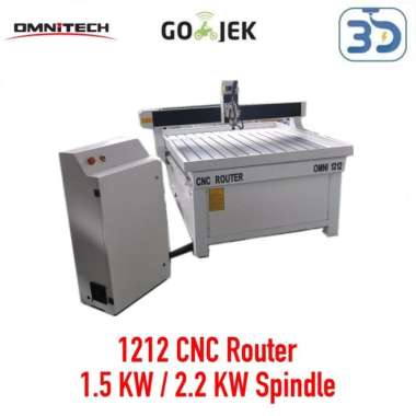 OMNI Industry CNC Router 120x120 cm with Ballscrew Hiwin Linear Rail 2.2 KW