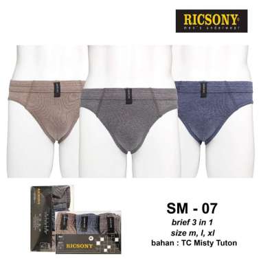 Ricsony Celana Dalam SM-07 Mix L