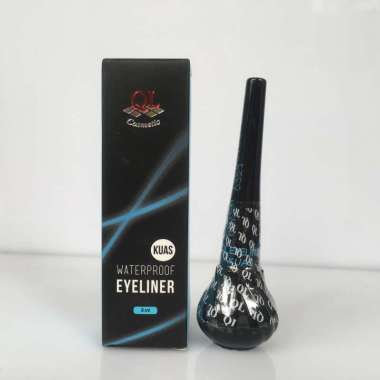 Eyeliner QL Kuas Waterproof Original - 8ml -