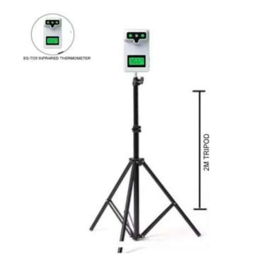 Termometer Dinding+TRIPOD / Standing Infrared Thermometer Non Contact ES-T05