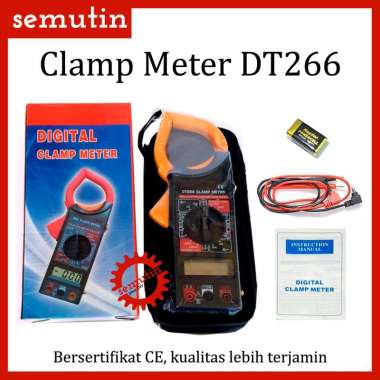 Tang Ampere Digital DT266 - Clamp Meter DT 266 - Amper - Multimeter