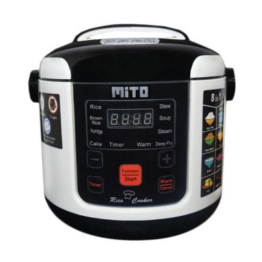 Mito R1 8 In1 Digital Mini Rice Cooker 1 Liter Hitam