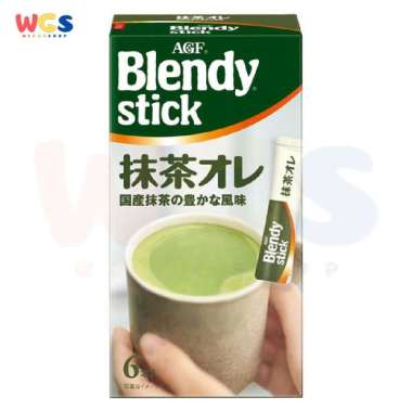AGF Blendy Stick Matcha Au Lait 10 gr x 6 Sticks