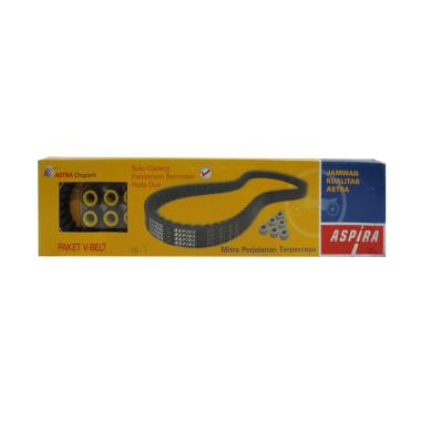 Aspira V-Belt Set + Roller Set for Honda Vario 125 Lama