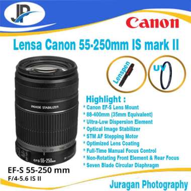 jual lensa canon 55 250mm terbaru