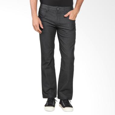 Cardinal Casual Youngmen Cotton Cel ... Pria - Black EBCX031.01A