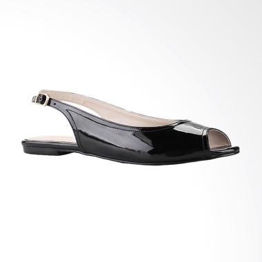 Marelli 1230 Sandal Flat Wanita - Hitam