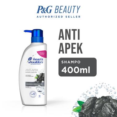 Promo Harga Head & Shoulders Shampoo Anti-Apek Dengan Charcoal 400 ml - Blibli