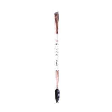Haluu Essentials RGM12 Deluxe Angled Brow Spoolie Kuas Make Up