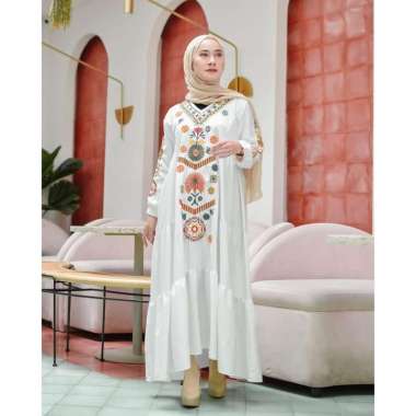 Jual Gamis Bordir Terbaru Harga Murah Blibli Com