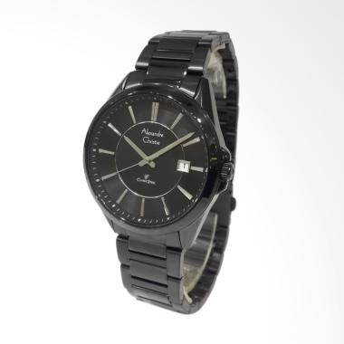 Alexandre Christie Classic Steel Jam Tangan Pria - Black 8529MDBIPBA