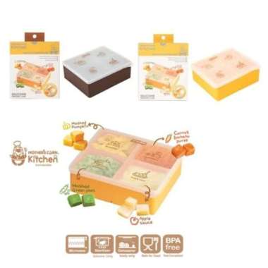 Mother's Corn Baby Cube Freezer Cube Coklat
