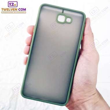 Case Samsung J7 Prime - Casing Hardcase MyChoice Hijau Army