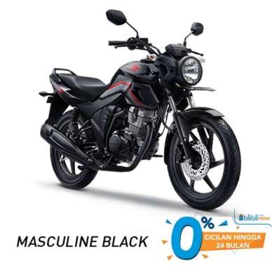 Honda CB 150 VERZA Sepeda Motor [VIN 2022] Masculine Black Malang