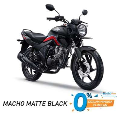 Honda CB 150 VERZA Sepeda Motor [VIN 2022] Macho Matte Black Surabaya