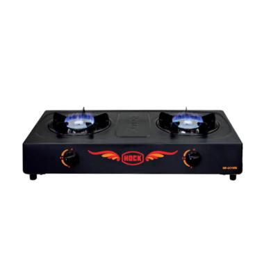 Hock HP-201ED Elegant Deluxe Kompor Gas - Black [2 Tungku]