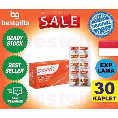 Oxyvit Oxy Vit Vitamin C 500 Mg A E Antioksidan Multivitamin Imun Kekebalan Tubuh Mata 30 Kaplet