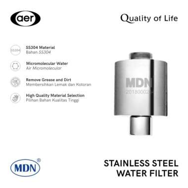 MDN Filter Penyaring Keran Air/Water Filter/Saringan Stainless Steel